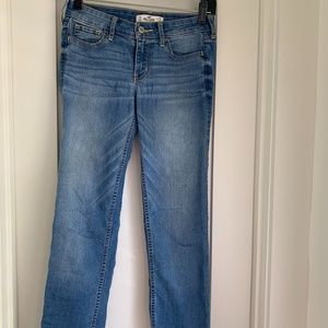 Hollister Light Wash Straight Jeans